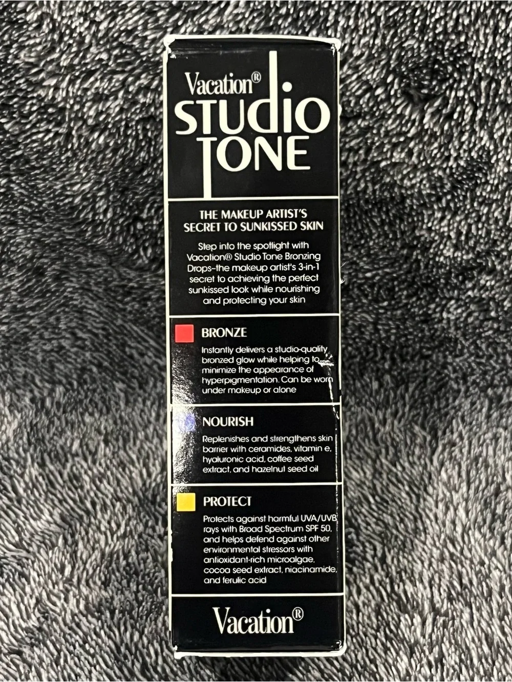Vacation Studio Tone SPF 50 Bronzing Drops for Face